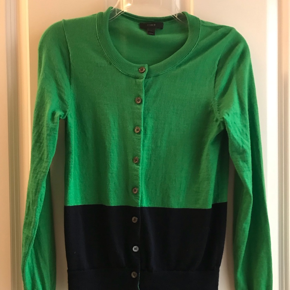 100% Wool J Crew Cardigan! Size S
